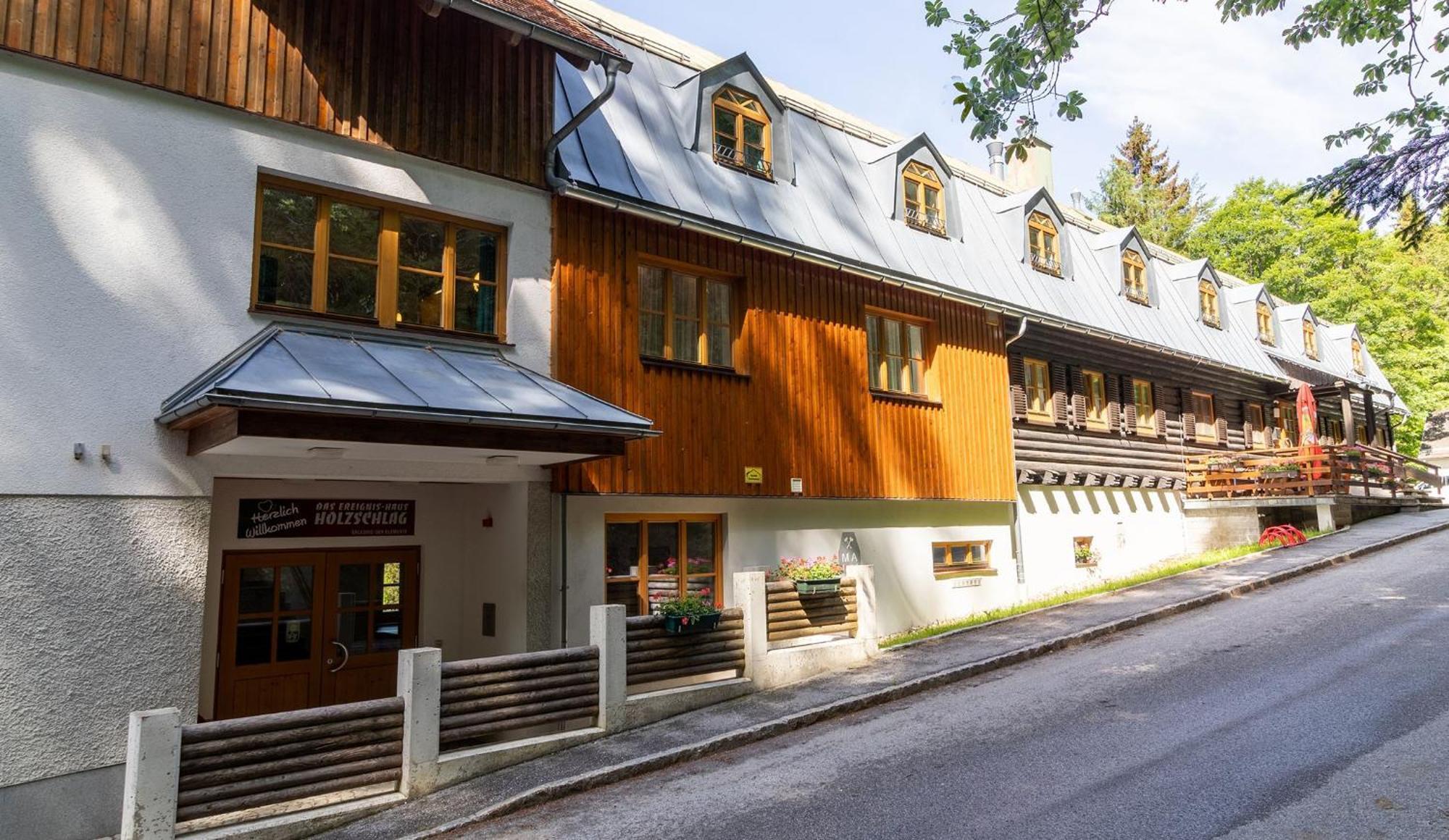 Hotel Ereignishaus Holzschlag Exterior foto